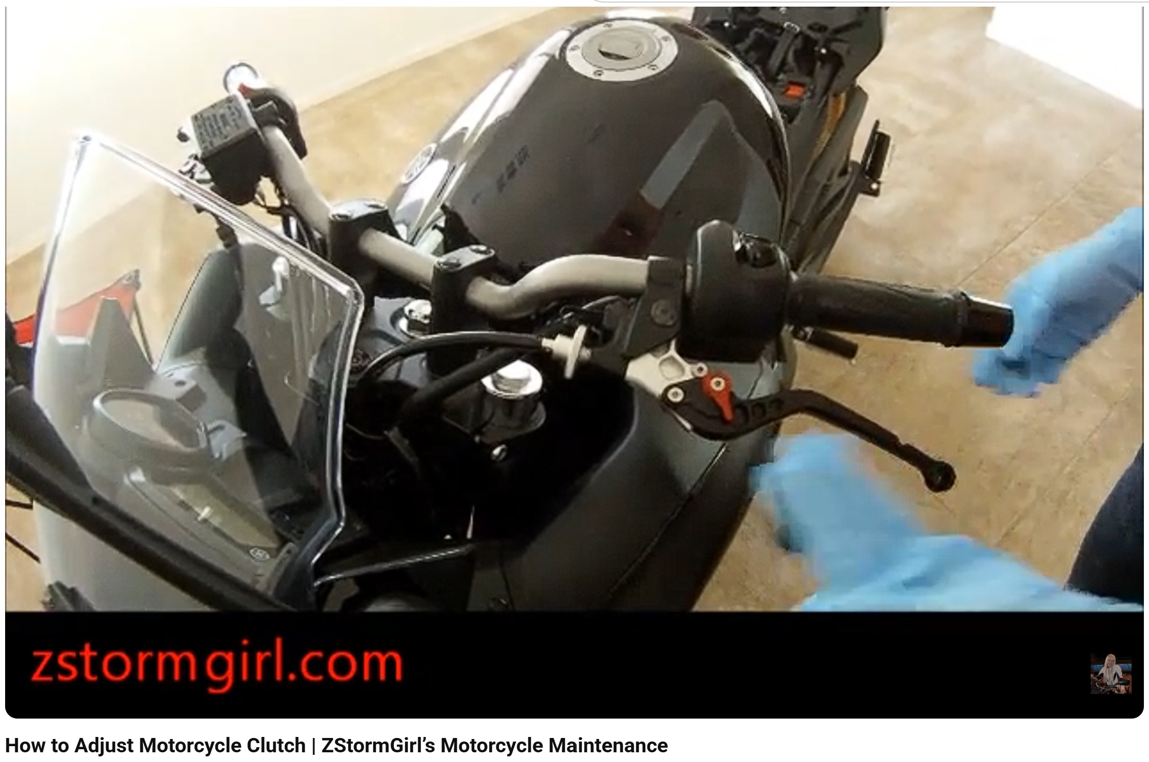 How to Adjust Motorcycle Clutch | ZStormGirl’s Motorcycle Maintenance