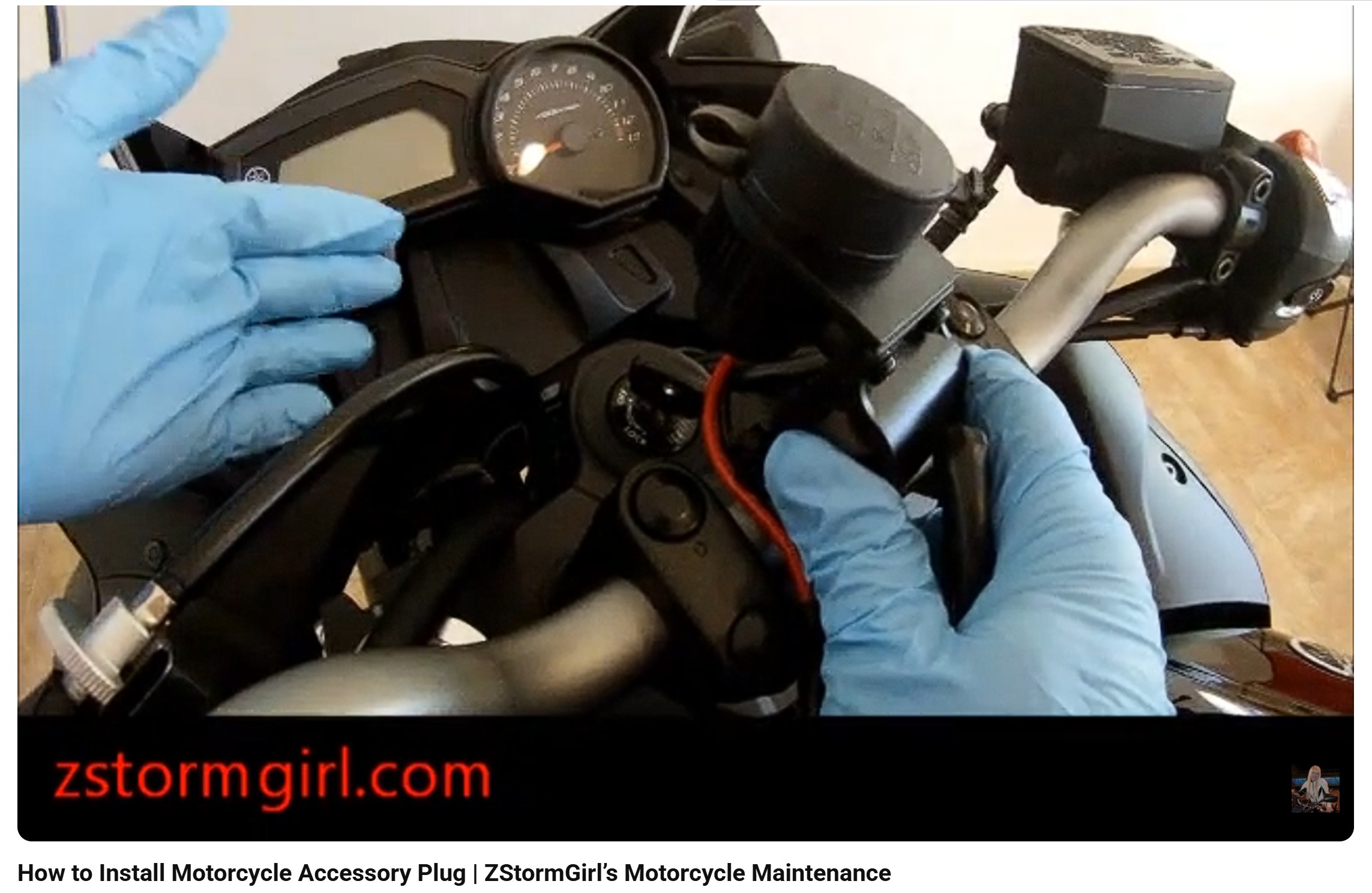 How to Install Motorcycle Accessory Plug | ZStormGirl’s Motorcycle Maintenance