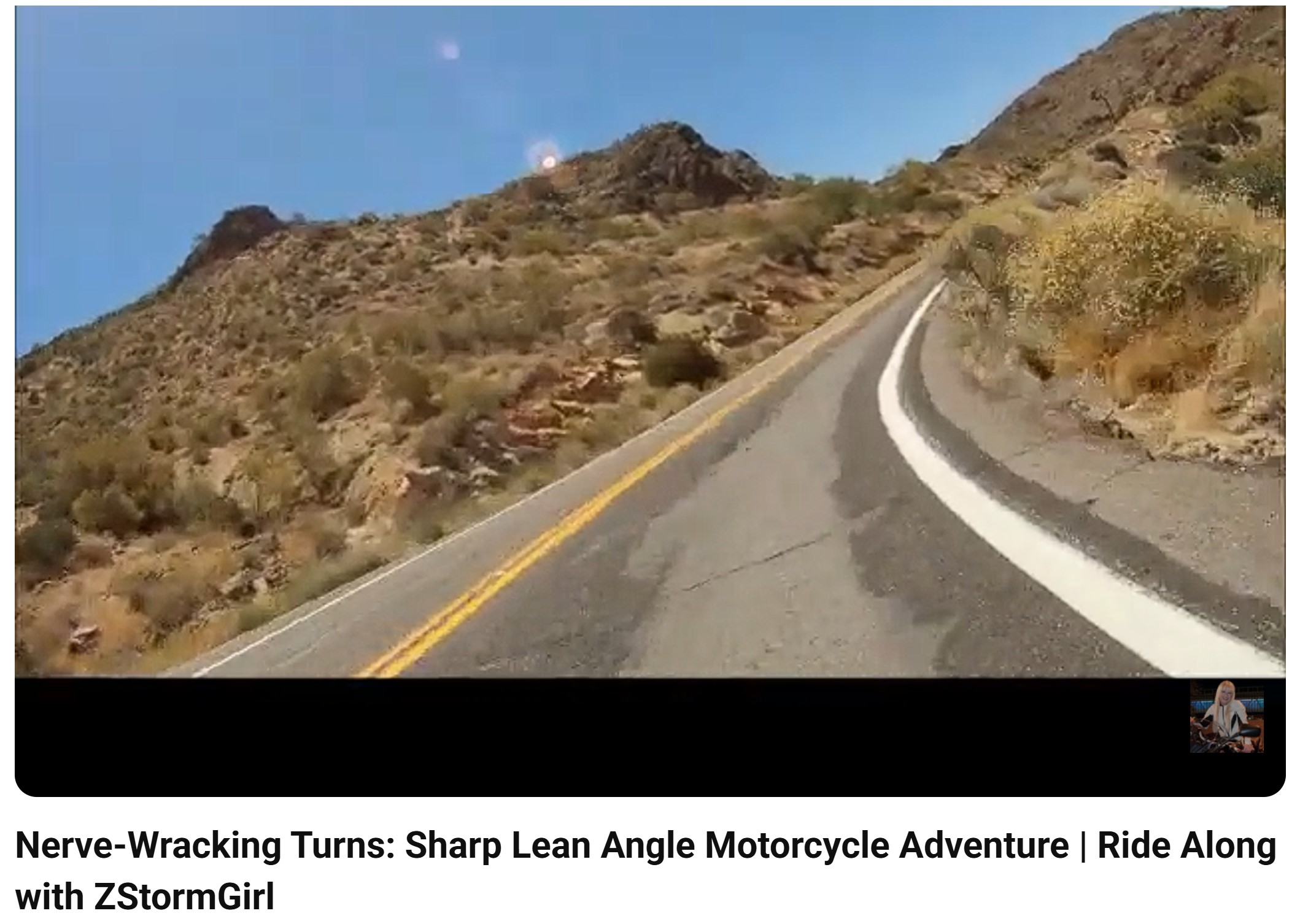 Nerve-Wracking Turns: Sharp Lean Angle Motorcycle Adventure | Ride Along with ZStormGirl
